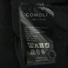 COMOLI コモリ 25SS B01-05040 ジャージ コモリシャツ 長袖シャツ ブラック ダークネイビー系 2【中古】