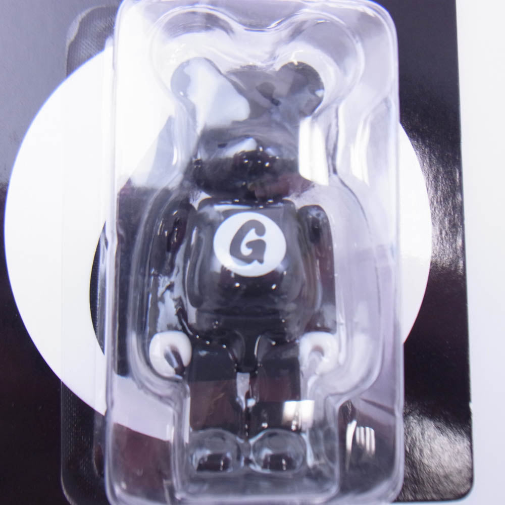 GOODENOUGH グッドイナフ BE@RBRICK ベアブリック 未開封 サークルG グラムg ロゴ GRAY BLACK 100％ グレイ ブラック 2体セット ブラック系 グレー系【新古品】【未使用】【中古】