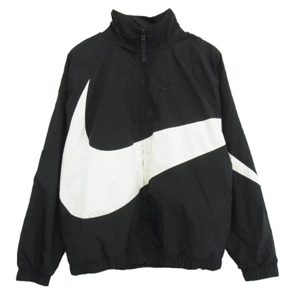 NIKE ナイキ AR3133-010 HBR STMT WOVEN JACKET ビッグスウッシュ ウーブンジャケット ナイロンジャケット ブラック系 M【中古】