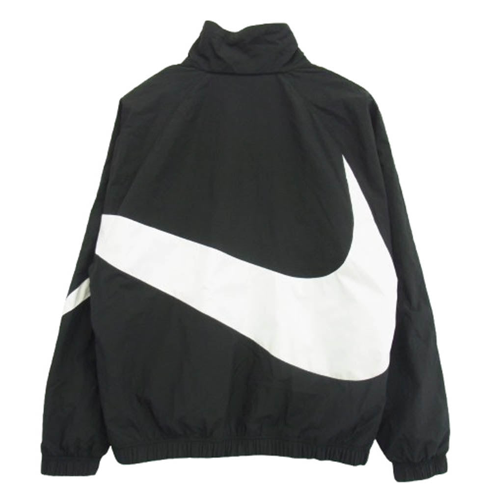 NIKE ナイキ AR3133-010 HBR STMT WOVEN JACKET ビッグスウッシュ ウーブンジャケット ナイロンジャケット ブラック系 M【中古】