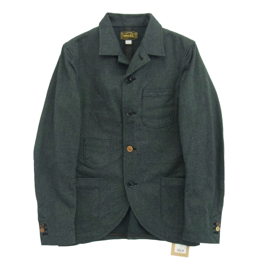 ORGUEIL オルゲイユ OR-4012 Sack Jacket サック ジャケット ダークグレー系 38【中古】