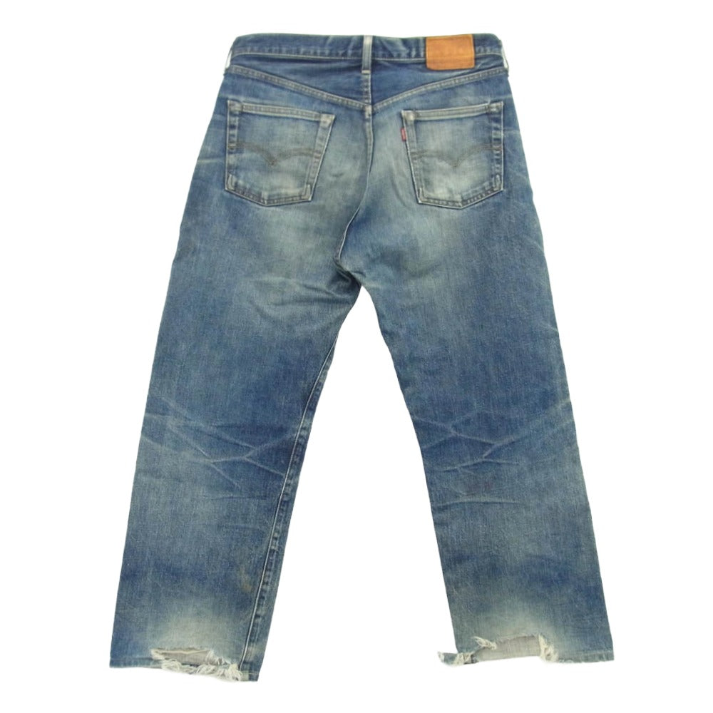 Levi's リーバイス 503BXX 復刻 裏刻印 J22 赤耳 BIG E デニム パンツ W34 インディゴブルー系 34【中古】