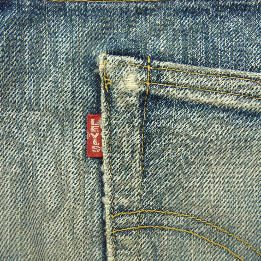 Levi's リーバイス 503BXX 復刻 裏刻印 J22 赤耳 BIG E デニム パンツ W34 インディゴブルー系 34【中古】