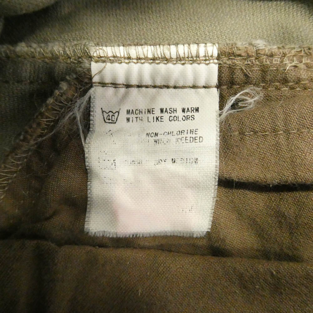 GOODENOUGH グッドイナフ バックポケット ショーツ ショートパンツ グリーン ピスタグ カーキ系 L【中古】