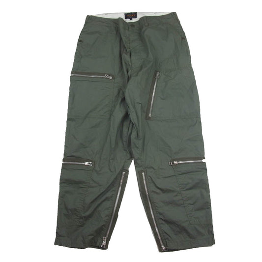 BEAMS ビームス 11-24-0790-578 プラス ミリタリー カーゴパンツ カーキ系 M【中古】