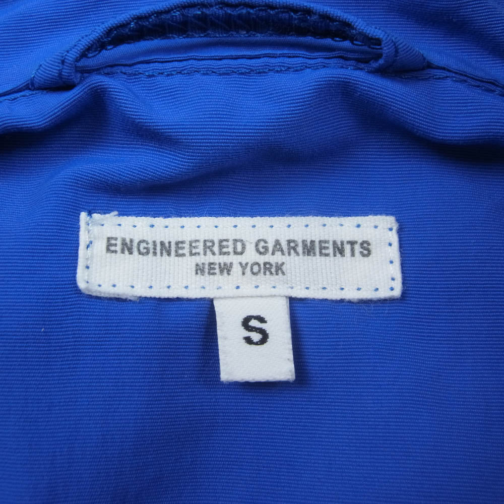 Engineered Garments エンジニアードガーメンツ ナイロン テーラード シャツ ジャケット ブルー系 S【中古】