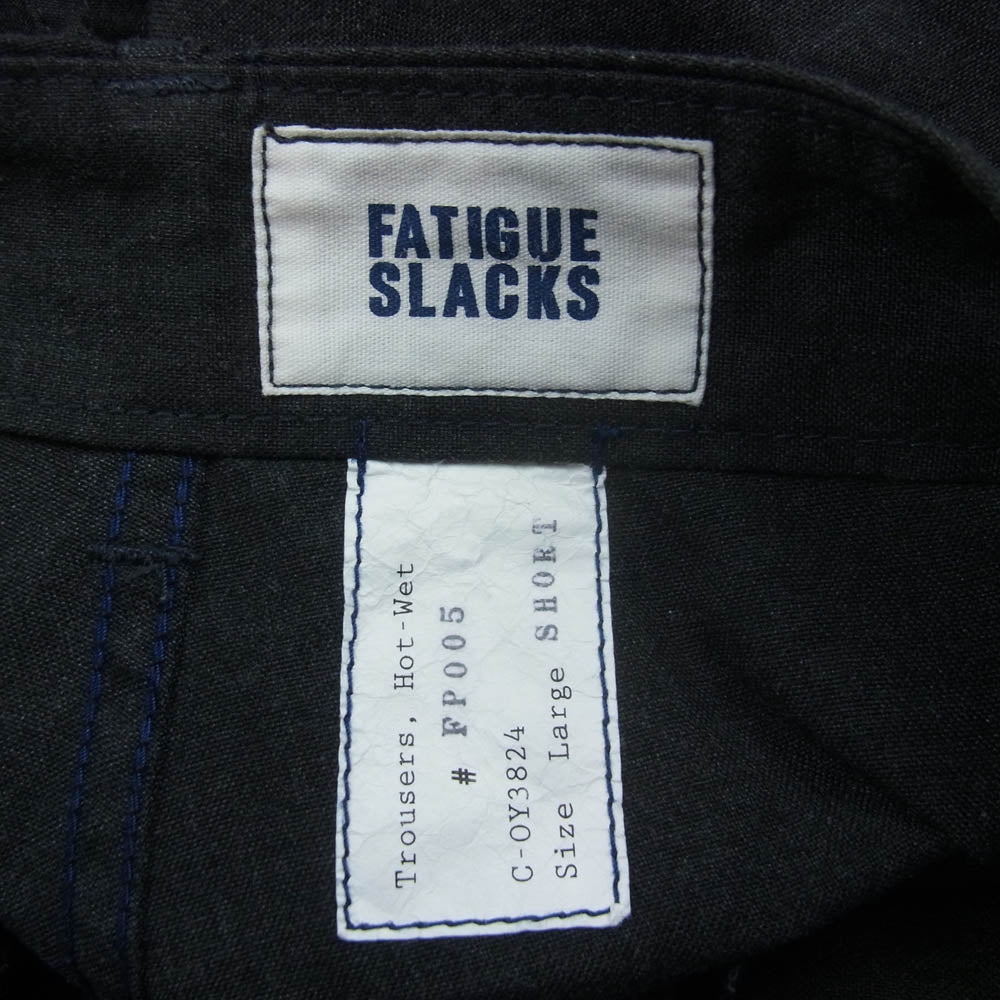 CORONA コロナ FATIGUE SLACKS ファティーグスラックス ミリタリー ファティーグパンツ グレー系 L【中古】