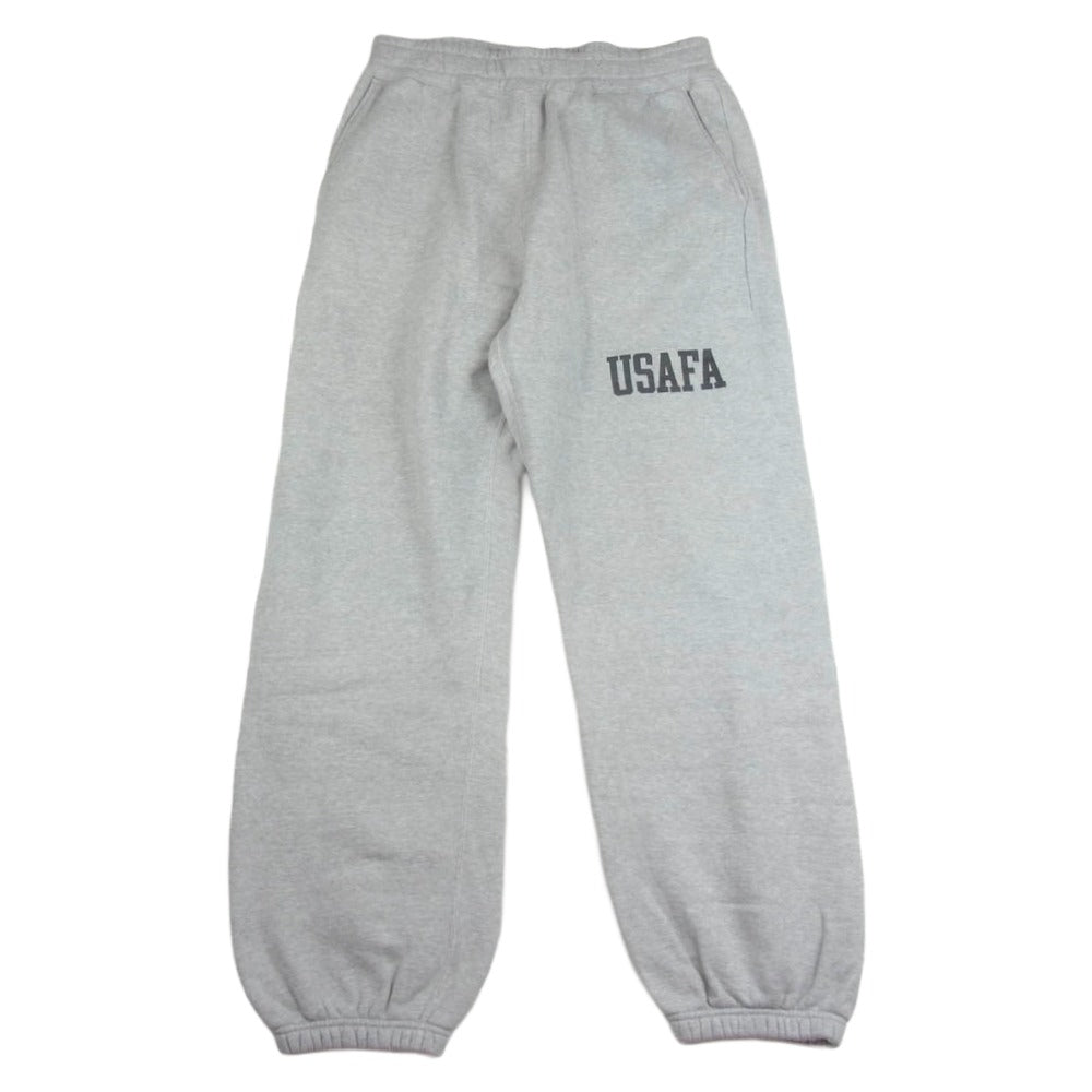 Buzz Rickson's バズリクソンズ BR48889 BEAMAS ビームス別注 USAFA プリント スウェットパンツ グレー系 L【中古】