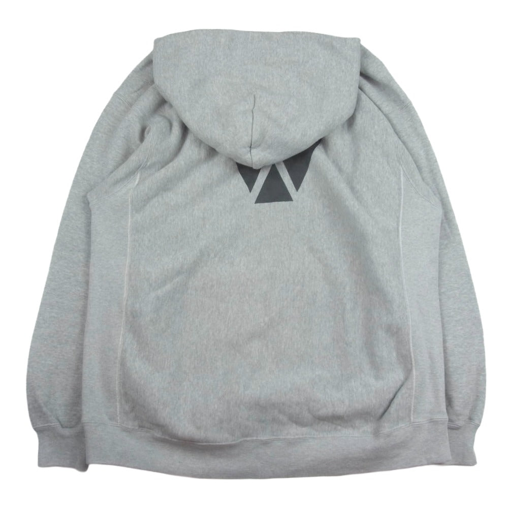 Buzz Rickson's バズリクソンズ BR68888 BEAMAS ビームス別注 USAFA プリント プルオーバー スウェット パーカー フーディー グレー系 L【中古】