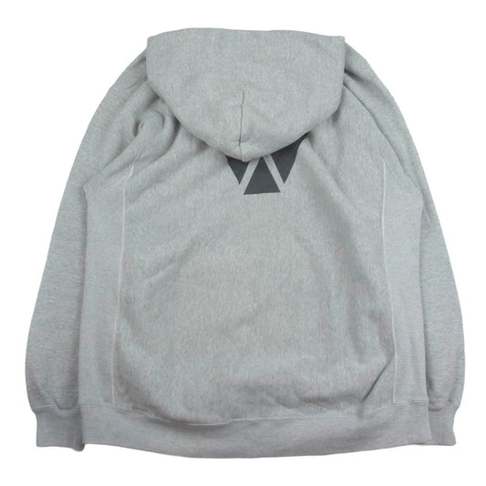 Buzz Rickson's バズリクソンズ BR68888 BEAMAS ビームス別注 USAFA プリント プルオーバー スウェット パーカー フーディー グレー系 L【中古】