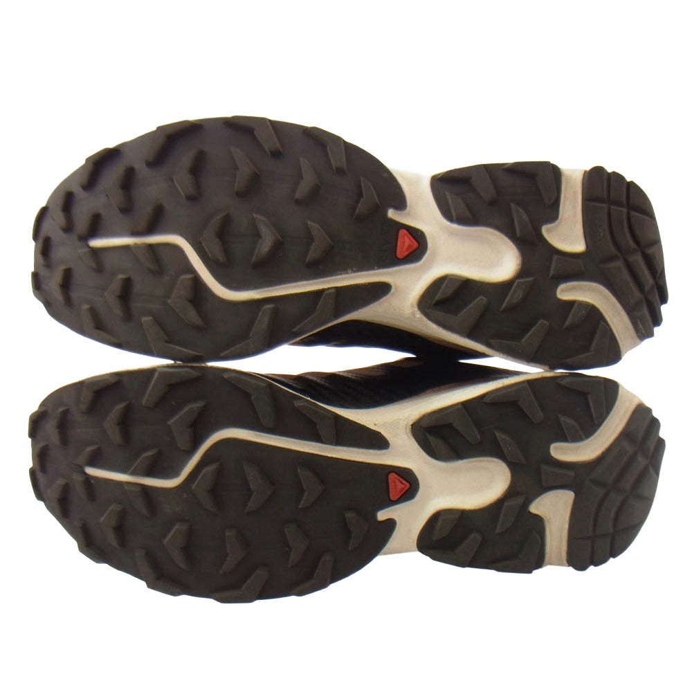 salomon サロモン 417095 XT-4 ローカット スニーカー ゴールド系 ブラック系 27cm【中古】