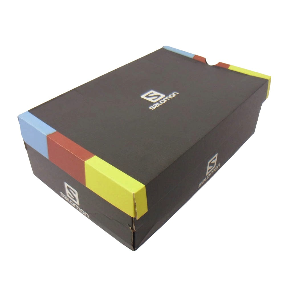 salomon サロモン 417095 XT-4 ローカット スニーカー ゴールド系 ブラック系 27cm【中古】