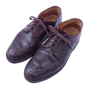 ALDEN オールデン 99289 Uチップ レザー タンカー サドル コードバン シューズ ブラウン系 7.5【中古】