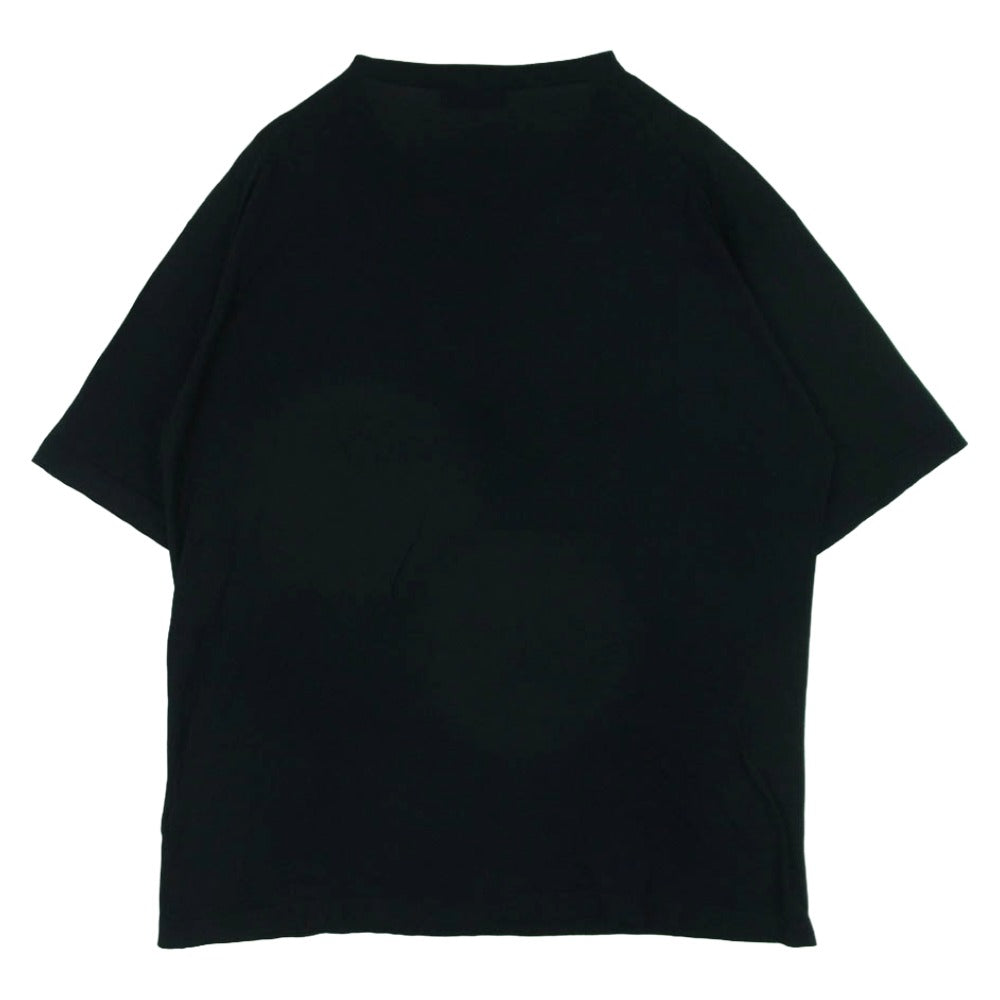 JOHN SMEDLEY ジョンスメドレー イングランド製 シーアイランドコットン 半袖 ハイゲージ ニット ブラック系 L【中古】