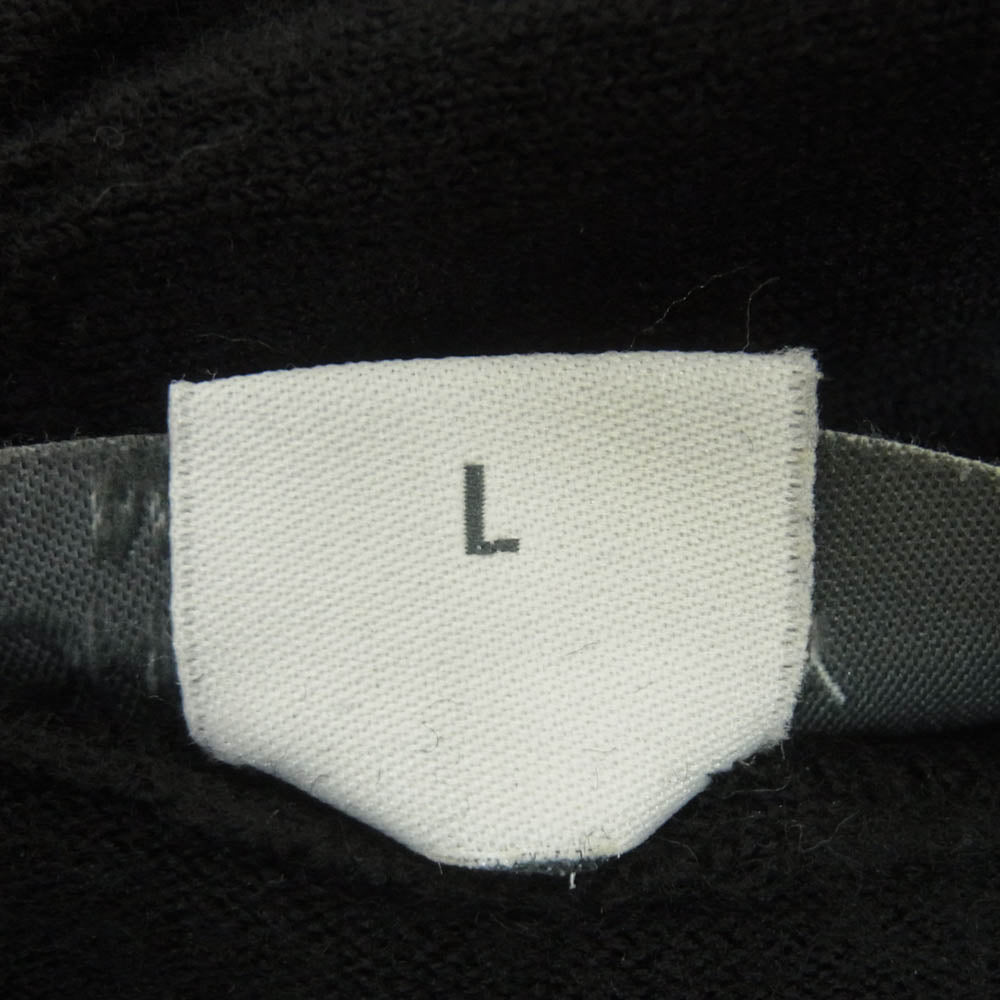 JOHN SMEDLEY ジョンスメドレー BEAMS F イングランド製 ウール 長袖 ハイゲージ ニット ブラック系 F【中古】