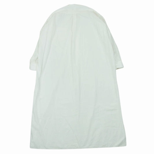 COMOLI コモリ V01-02003 バンドカラー 長袖 プルオーバー シャツ ワンピース オフホワイト系 サイズ表記なし【中古】