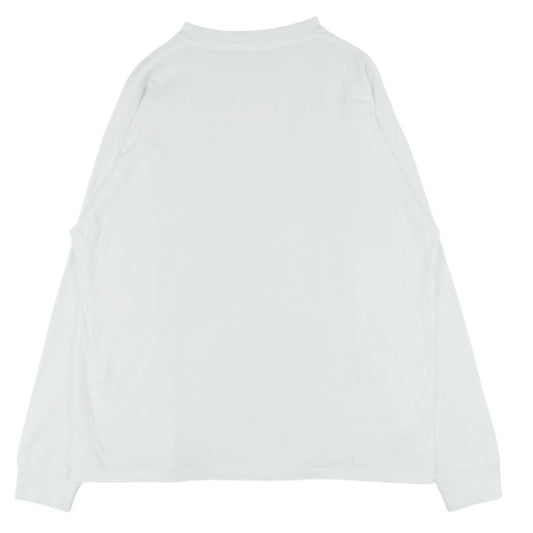 COMOLI コモリ 25SS B01-05009 コットン ジャージ 長袖 Tシャツ カットソー 日本製 ホワイト系 3【中古】