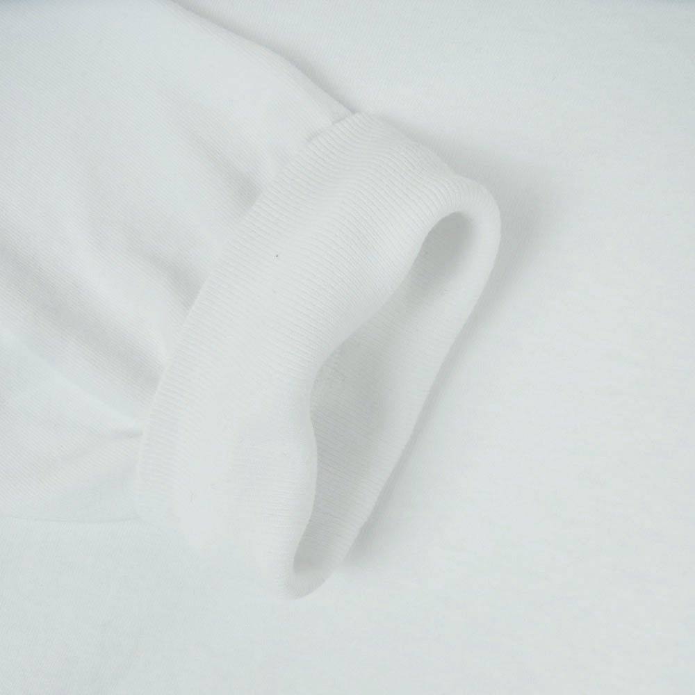 COMOLI コモリ 25SS B01-05009 コットン ジャージ 長袖 Tシャツ カットソー 日本製 ホワイト系 3【中古】
