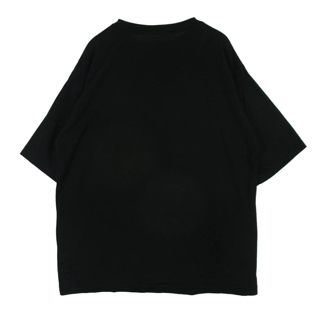 COMOLI コモリ 23ss X01-05013 サマーウール 天竺 半袖 Tシャツ ウール 日本製 ブラック系 2【中古】