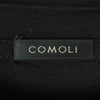 COMOLI コモリ 23ss X01-05013 サマーウール 天竺 半袖 Tシャツ ウール 日本製 ブラック系 2【中古】