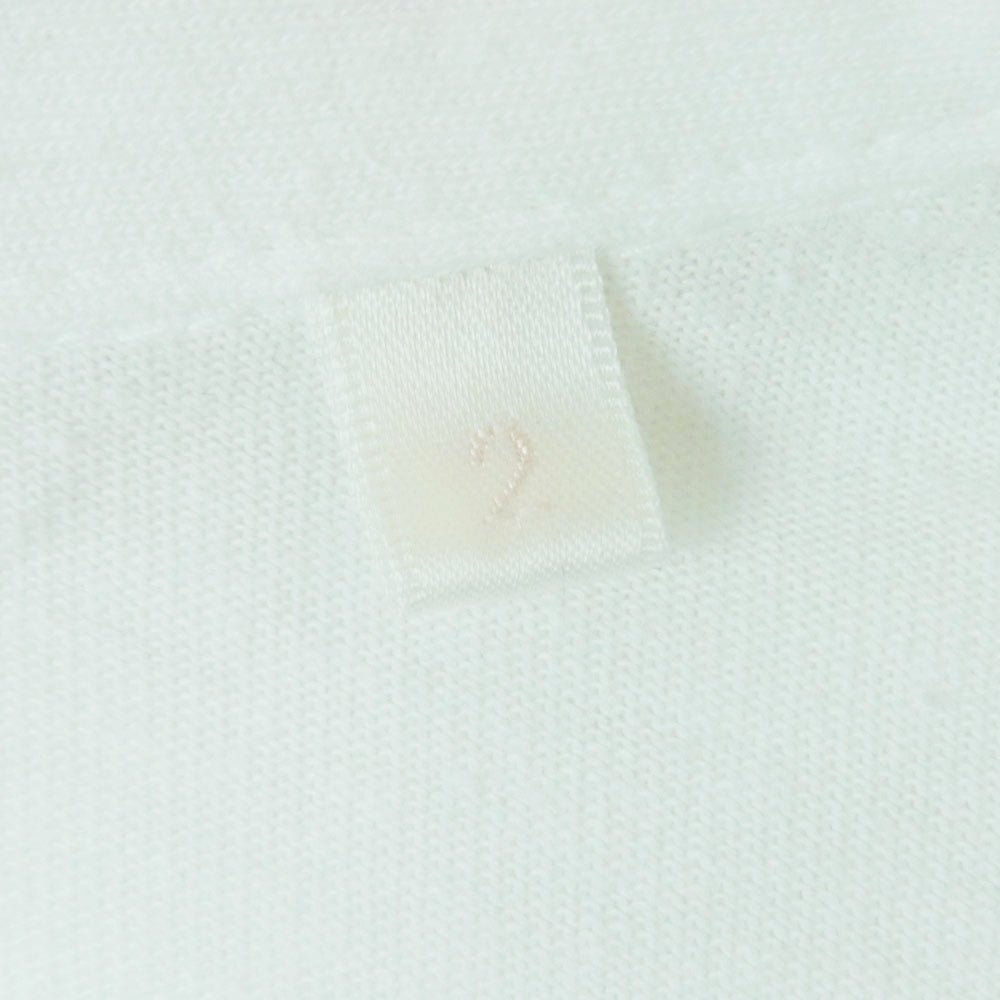 COMOLI コモリ 23SS X01-05016 コットン ジャージ 長袖 コモリ シャツ 日本製 ホワイト系 2【中古】