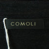 COMOLI コモリ 24SS Z01-05022 サマーウール 長袖 クルー Tシャツ 日本製 チャコール系 2【中古】