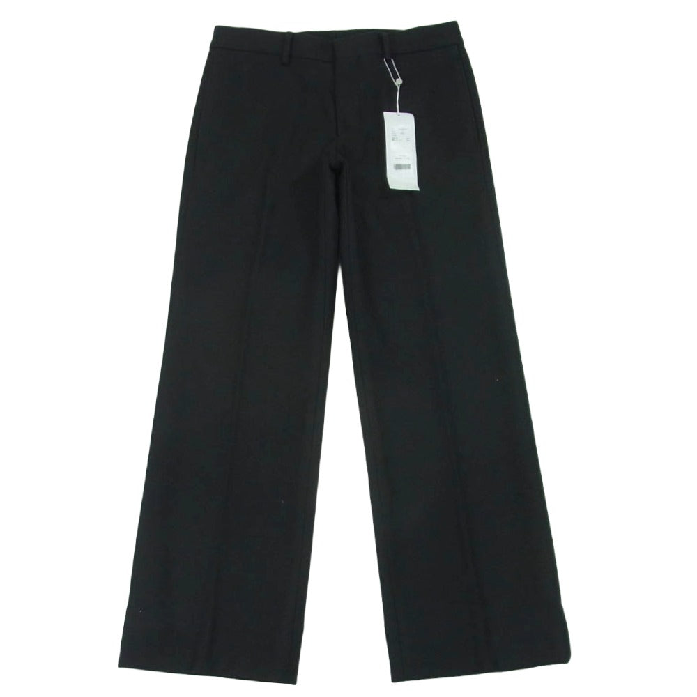 COMOLI コモリ 24AW A03-03019 LIGHT MELTON PIPED STEM PANTS ライトメルトン パイプドステム パンツ ボトム ネイビー系 2【中古】