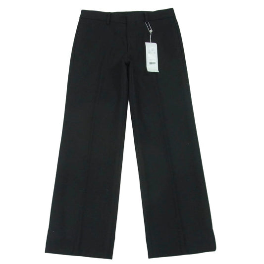 COMOLI コモリ 24AW A03-03019 LIGHT MELTON PIPED STEM PANTS ライトメルトン パイプドステム パンツ ボトム ネイビー系 2【中古】
