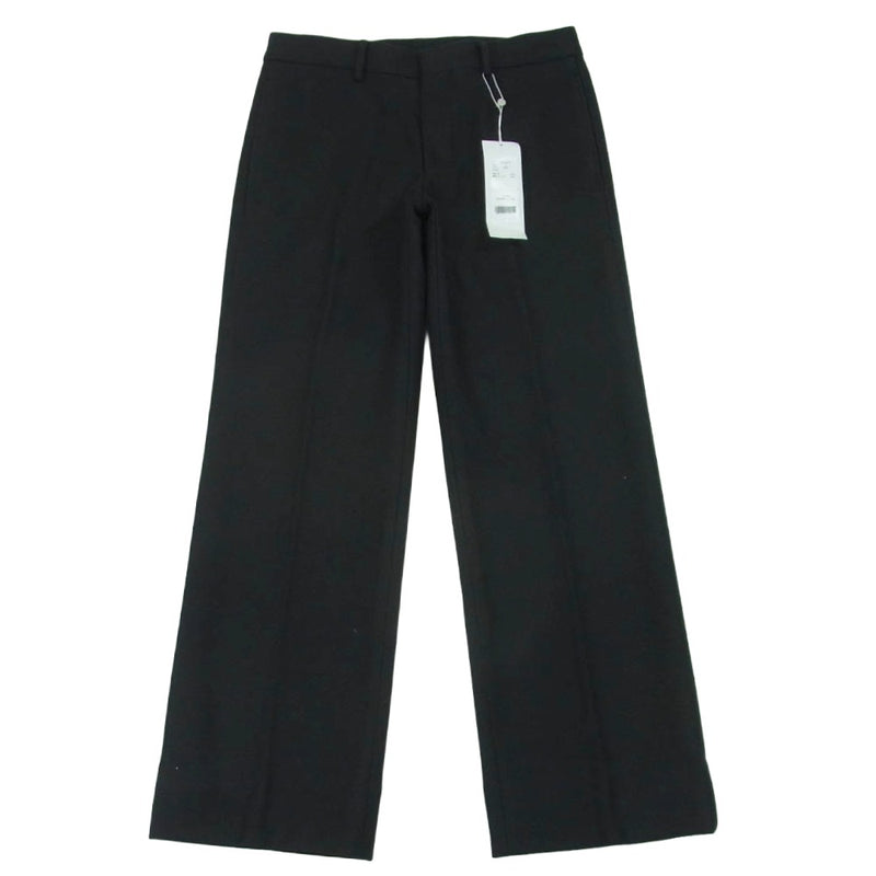 COMOLI コモリ 24AW A03-03019 LIGHT MELTON PIPED STEM PANTS ライトメルトン パイプドステム パンツ ボトム ネイビー系 2【中古】