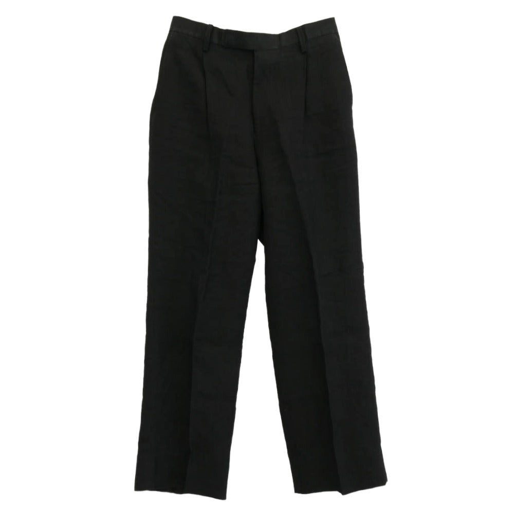 COMOLI コモリ 23ss X01-08002 リネン スーツ セットアップ ブラック系 3【中古】