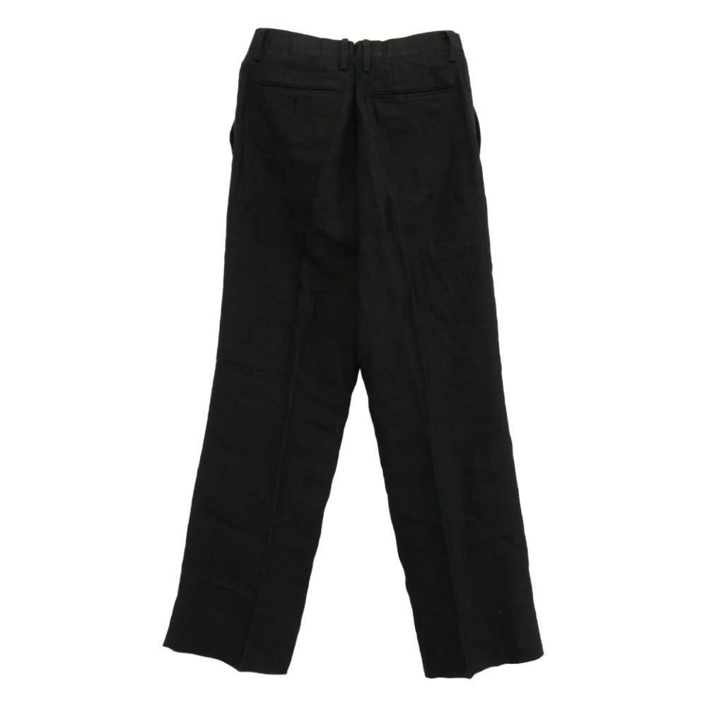 COMOLI コモリ 23ss X01-08002 リネン スーツ セットアップ ブラック系 3【中古】