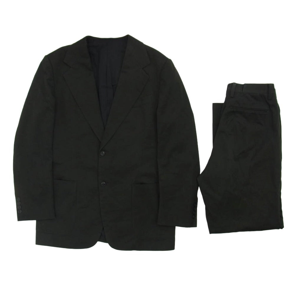 COMOLI コモリ 25ss B01-08004 COTTON TWILL SUIT コットン ツイルスーツ セットアップ ダークブラウン系 3【美品】【中古】