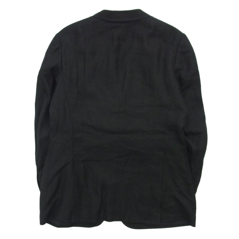 COMOLI コモリ 25SS B01-08002 カナパ スーツ ヘンプ セット アップ ブラック系 3【中古】