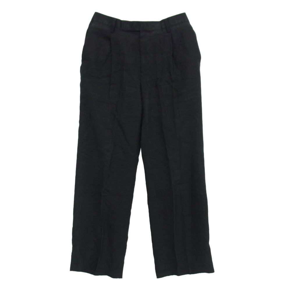 COMOLI コモリ 25SS B01-08002 カナパ スーツ ヘンプ セット アップ ブラック系 3【中古】