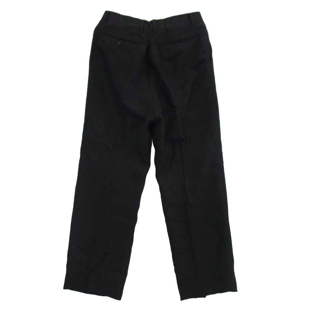 COMOLI コモリ 25SS B01-08002 カナパ スーツ ヘンプ セット アップ ブラック系 3【中古】