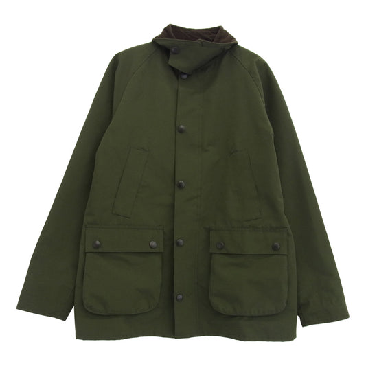 Barbour バブアー 1802261 BEDALE SL ビデイル ノンオイルド ジャケット モスグリーン系 40【中古】