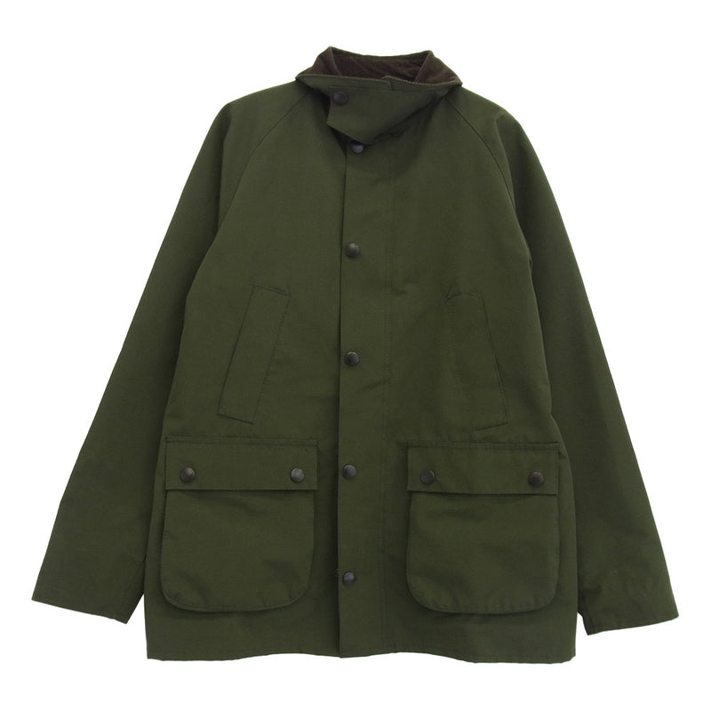 Barbour バブアー 1802261 BEDALE SL ビデイル ノンオイルド ジャケット モスグリーン系 40【中古】