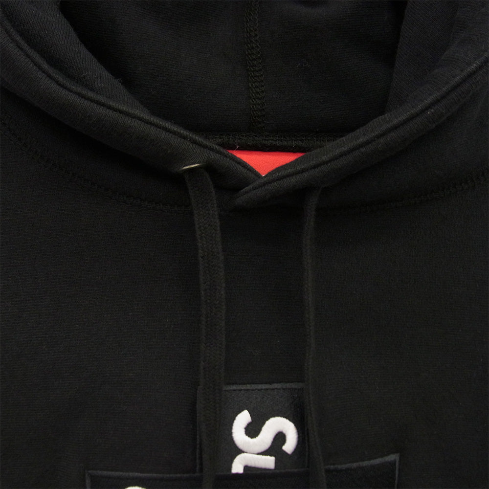 Supreme シュプリーム 20AW Cross Box Logo Hooded Sweatshirt クロスボックスロゴ フーデッド パーカー スウェットシャツ ブラック系 M【中古】