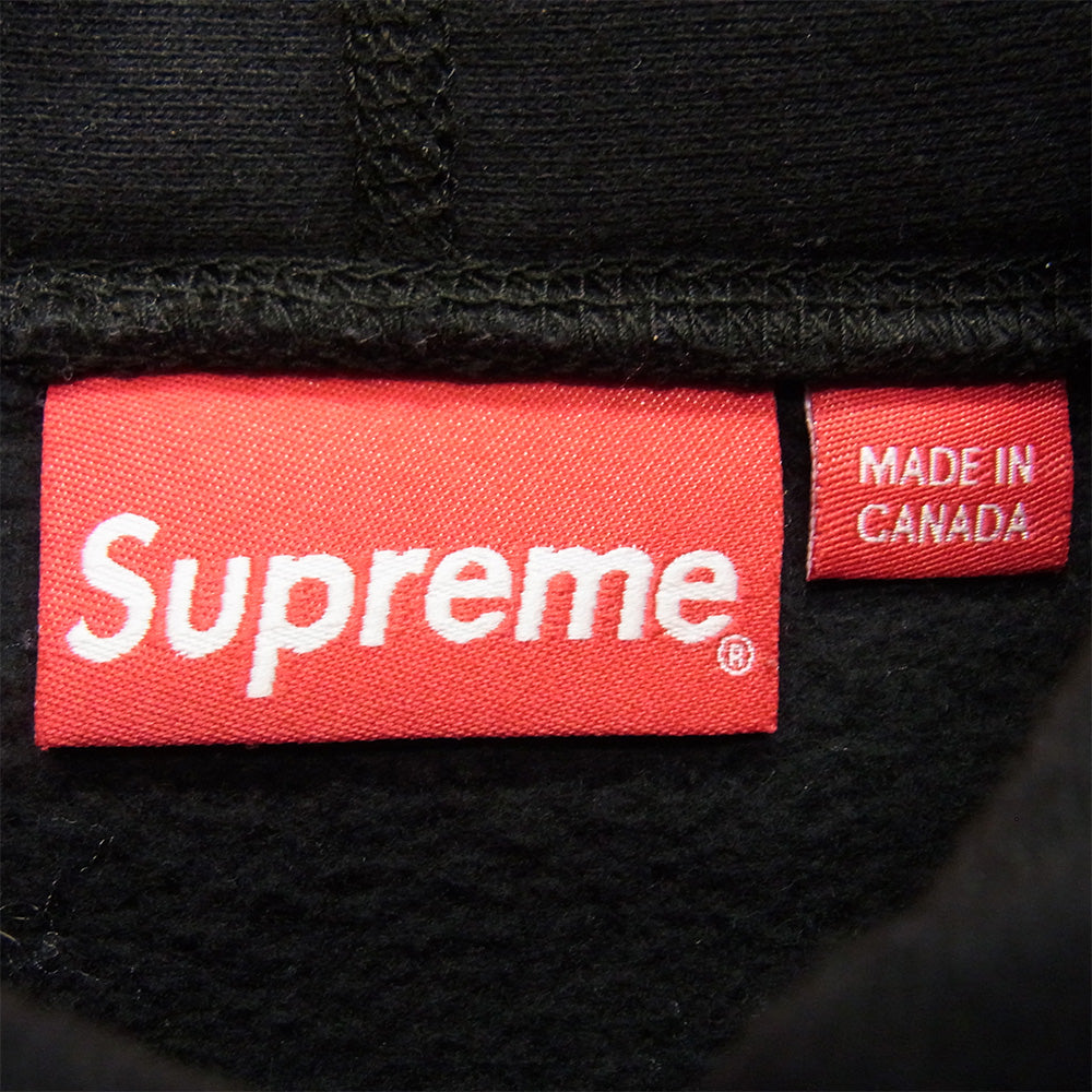 Supreme シュプリーム 20AW Cross Box Logo Hooded Sweatshirt クロスボックスロゴ フーデッド パーカー スウェットシャツ ブラック系 M【中古】