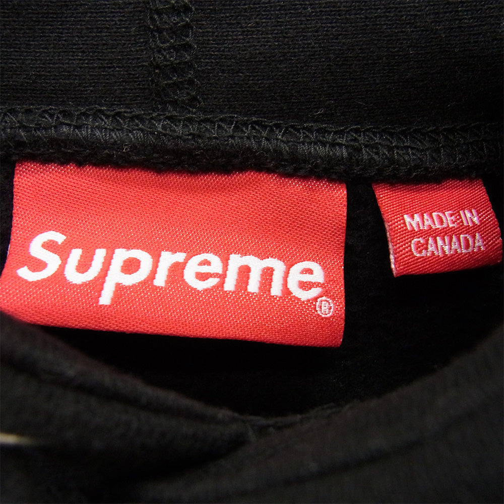 Supreme シュプリーム 21AW Box Logo Hooded Sweatshirt ボックスロゴ フーデッド スウェットシャツ プルオーバー パーカー ブラック系 M【中古】
