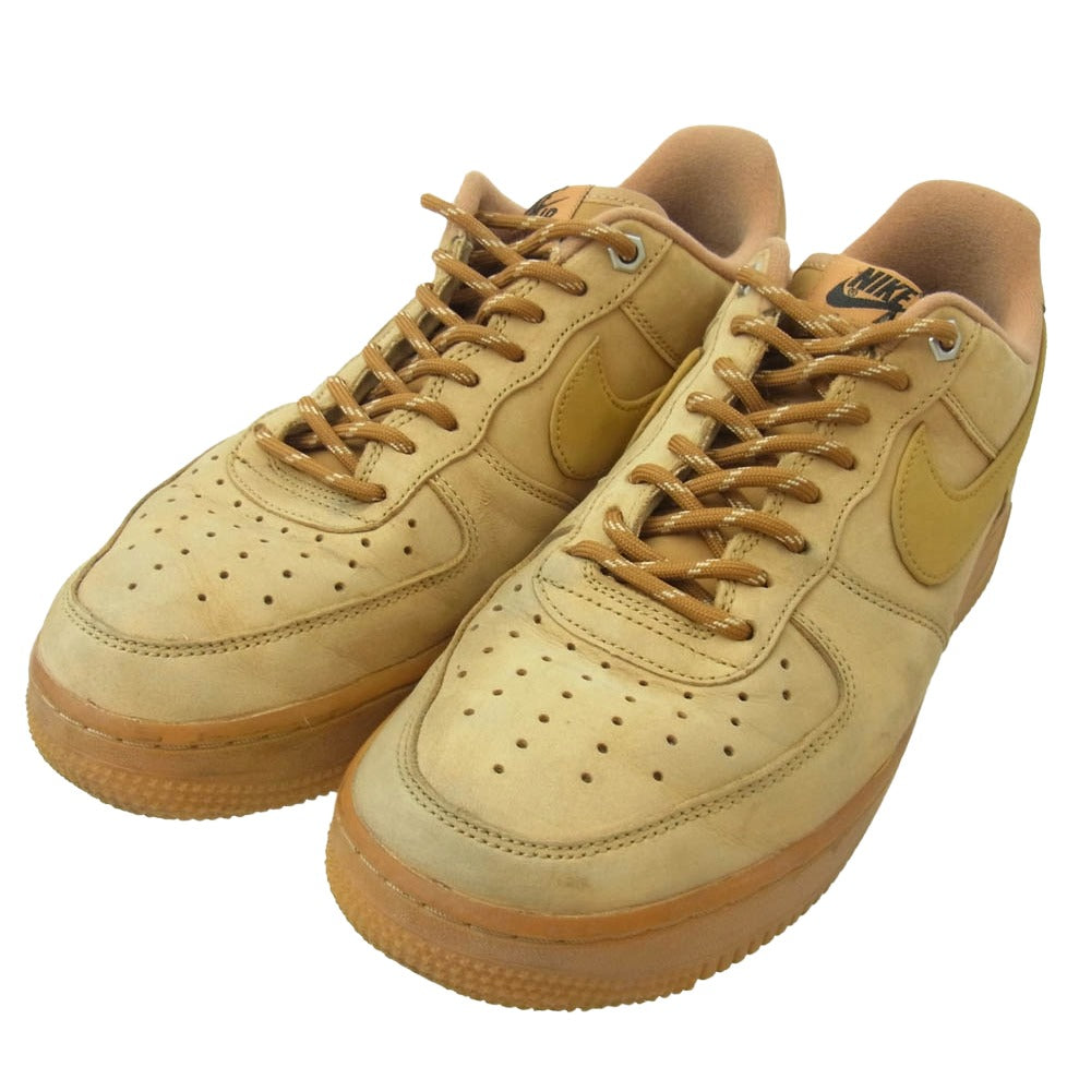 NIKE ナイキ CJ9179-200 Air Force 1 Low 07 WB Flax Wheat エアフォース1 ロー 07 WB フラックスウィート ベージュ系 25.5cm【中古】