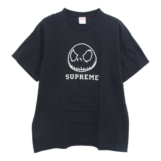 Supreme シュプリーム 23AW The Nightmare Before Christmas Skeleton Tee ナイトメア ビフォア クリスマス スケルトン 半袖 Tシャツ ブラック系 M【中古】