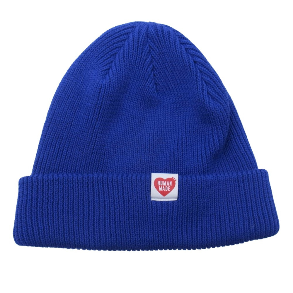HUMAN MADE ヒューマンメイド HM29GD053 CLASSIC BEANIE クラシック ビーニー ブルー系【美品】【中古】
