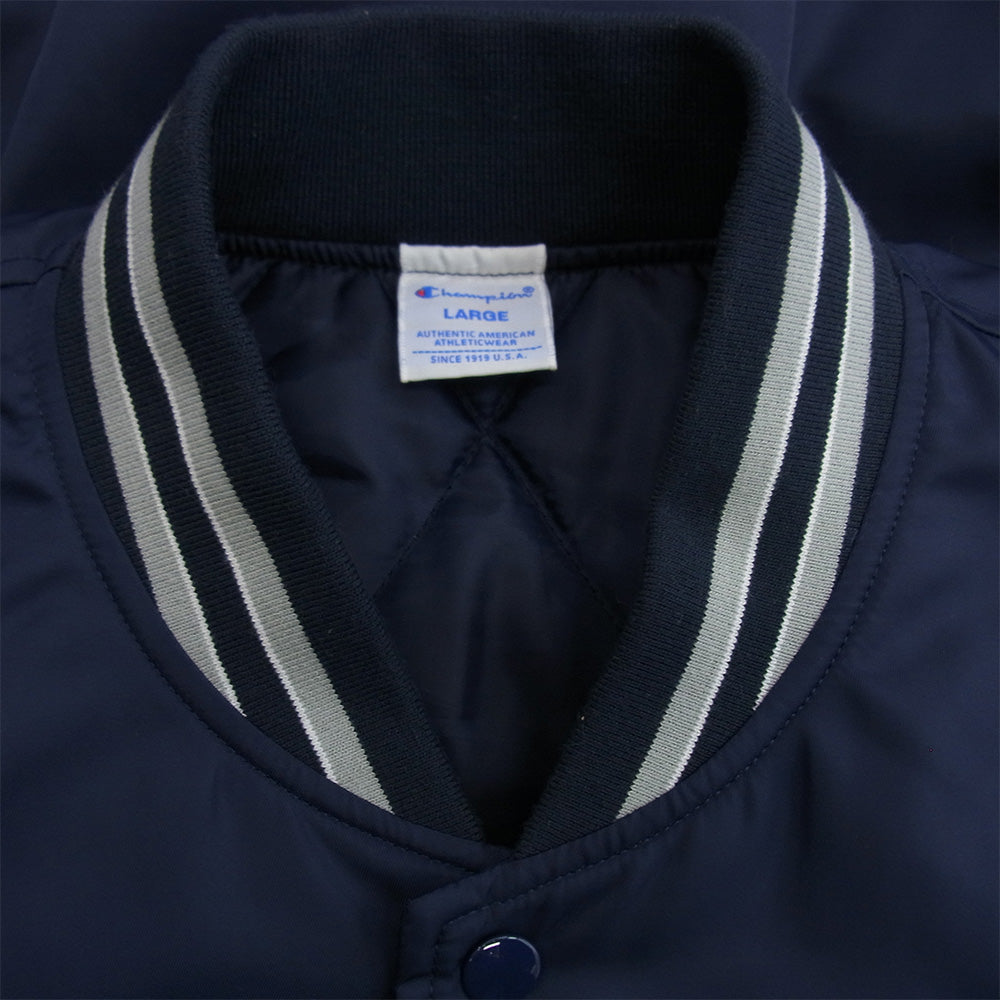 Champion チャンピオン 24FW C3-A621 スナップジャケット アクションスタイル ニューヨーク スタジャン ネイビー系 L【中古】