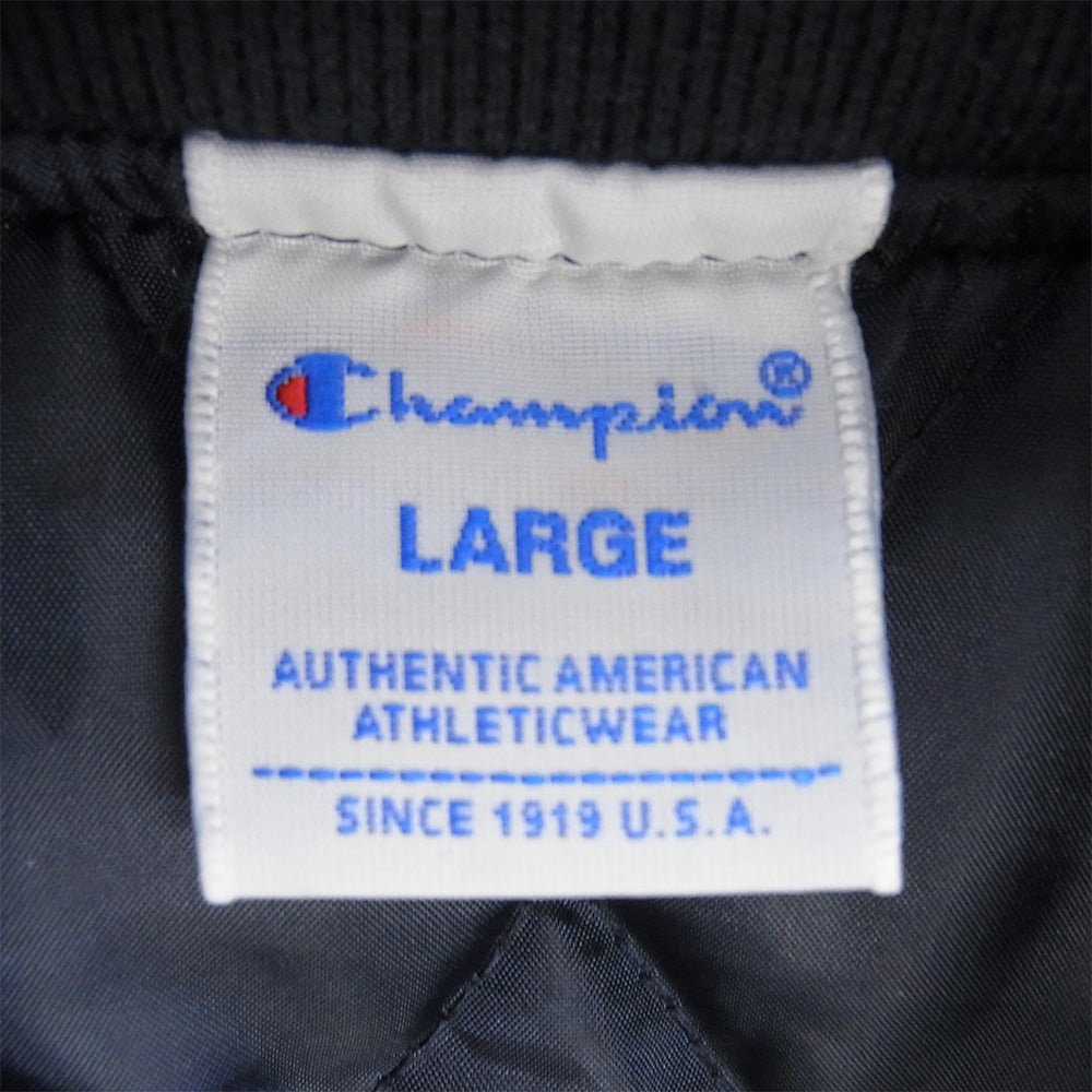 Champion チャンピオン 24FW C3-A621 スナップジャケット アクションスタイル ニューヨーク スタジャン ネイビー系 L【中古】