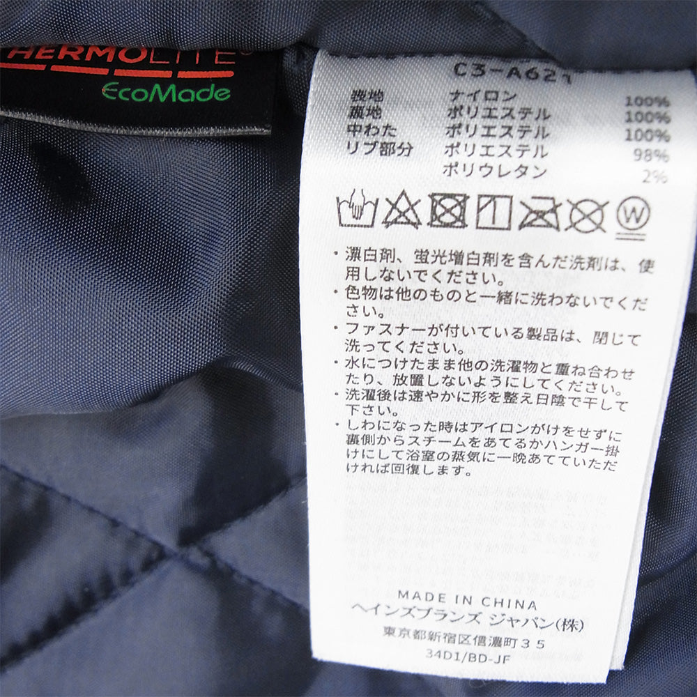 Champion チャンピオン 24FW C3-A621 スナップジャケット アクションスタイル ニューヨーク スタジャン ネイビー系 L【中古】