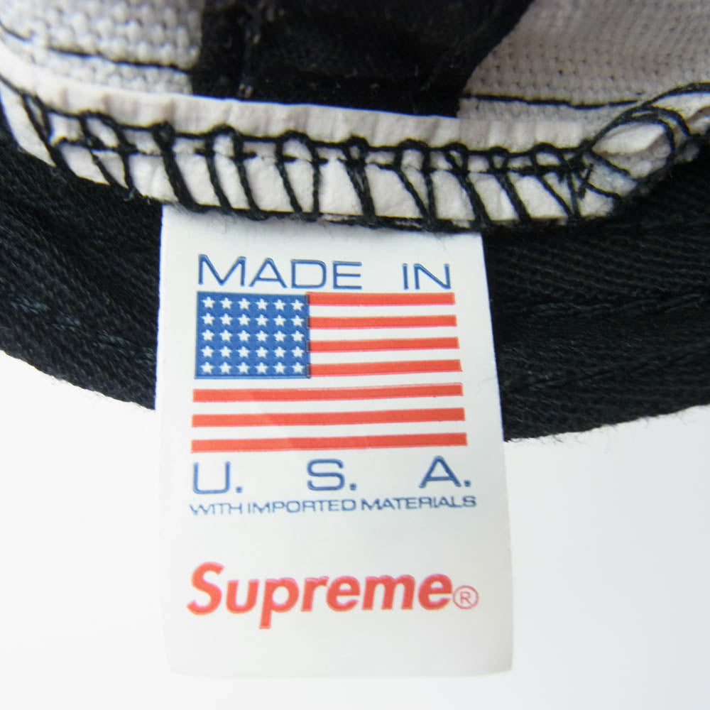 Supreme シュプリーム Pigment S Logo 6-Panel Cap ピグメント エスロゴ 6 パネル キャップ チャコール系【中古】