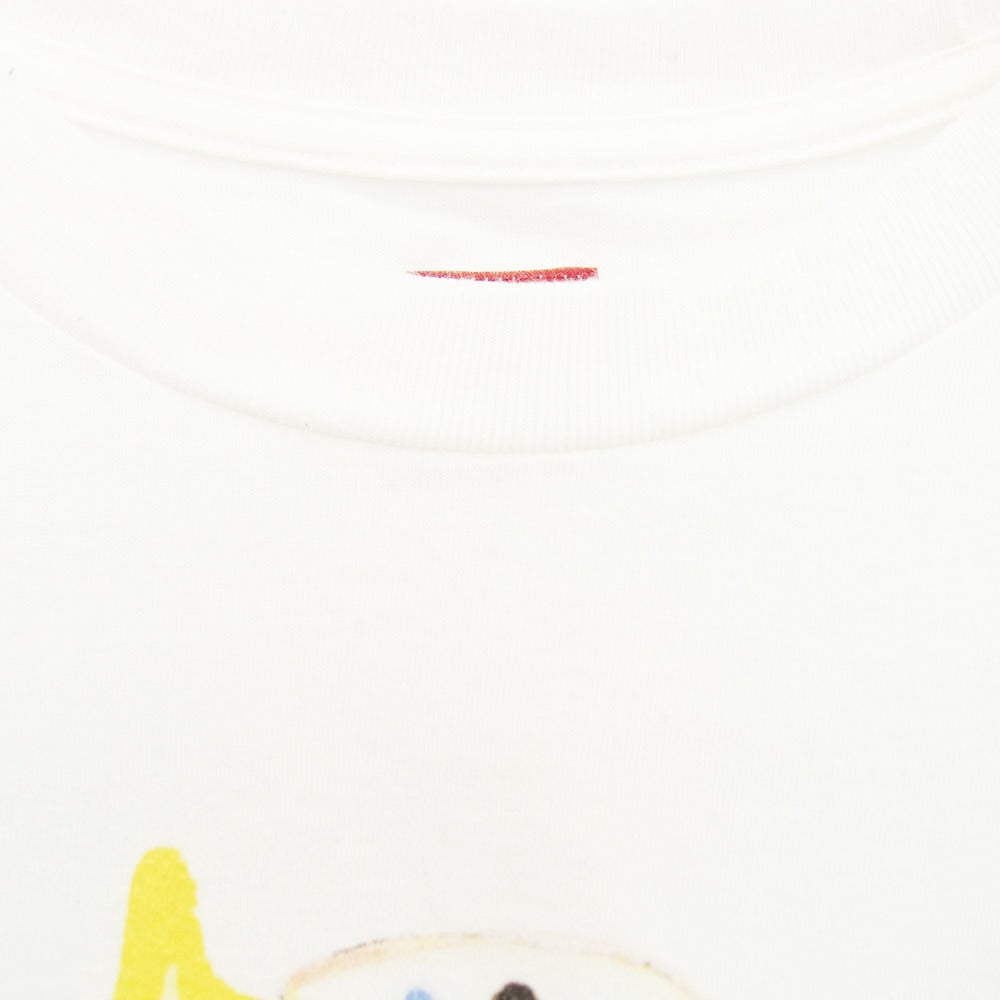 HUMAN MADE ヒューマンメイド × KEIKO SOOTOME T SHIRT 五月女ケイ子 半袖 プリント Tシャツ ホワイト系 L【中古】