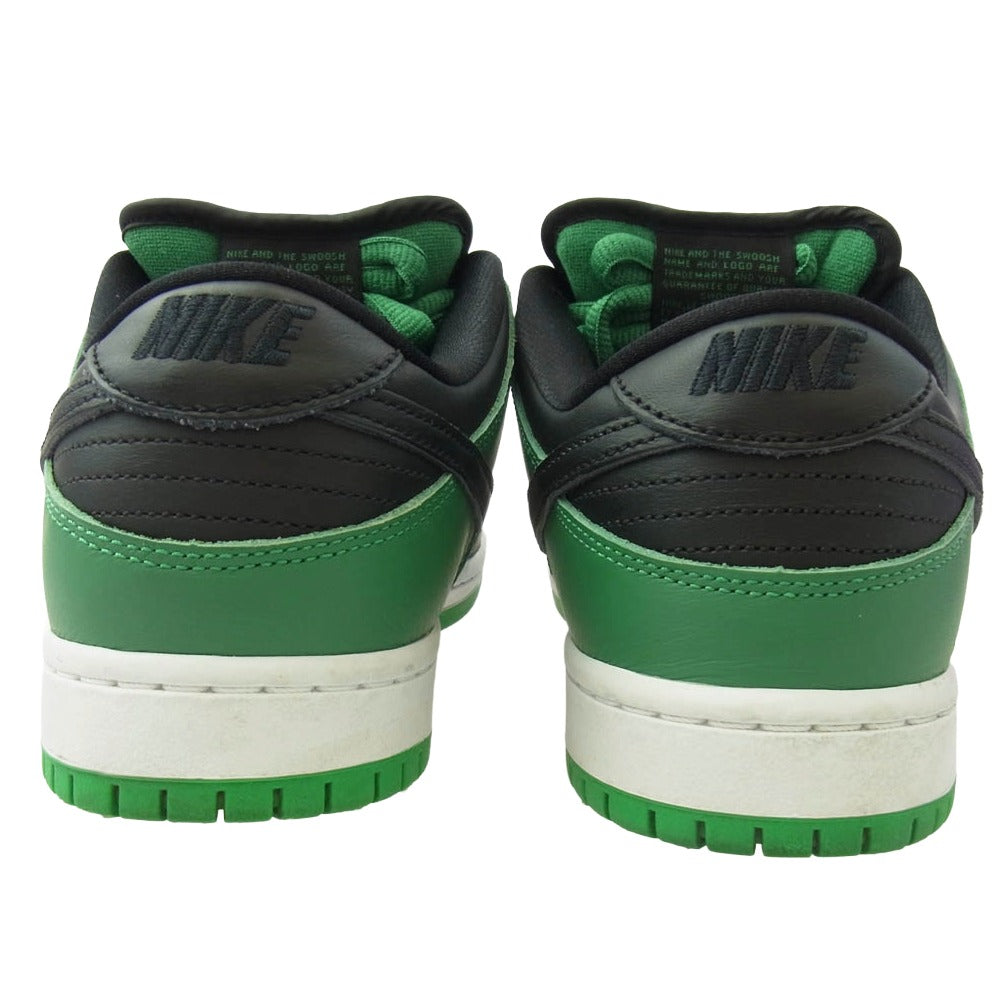 NIKE ナイキ BQ6817-302 SB Dunk Low Pro Black and Classic Green SB ダンク ロー プロ ブラック アンド クラシックグリーン グリーン系 ブラック系 26.5cm【中古】