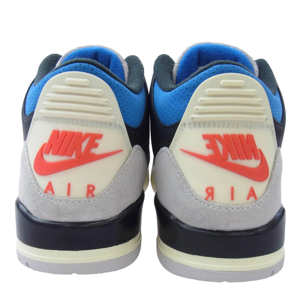 NIKE ナイキ IB8967-004 Air Jordan 3 Retro Rare Air エアジョーダン3 レトロ レア エア ブラック系 26.5cm【中古】